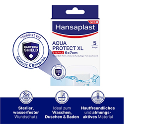 HANSAPLAST Fast Healing Plaster Strips, 8 pcs