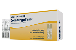CORNEREGEL EDO Eye gel, 30X0.6 ml