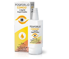 POSIFORLID COMOD 1 mg/ml eye drops, 10 ml