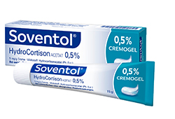 SOVENTOL Hydrocortisone acetate 0.5% cream, 15 g