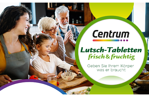 CENTRUM fresh & fruity lozenges, 60 pcs