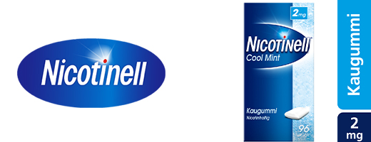 NICOTINELL Chewing gum Cool Mint 2 mg, 96 pcs