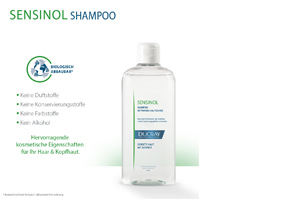 DUCRAY SENSINOL Shampoo with Physio Skin Protection, 400 ml