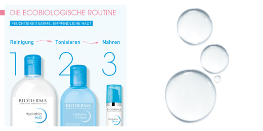BIODERMA Hydrabio H2O Micellar Cleansing Solution, 250 ml