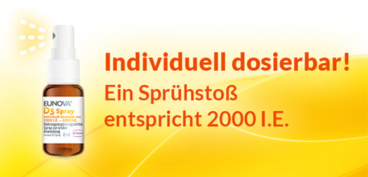EUNOVA Vitamin D3 Spray, 8 ml