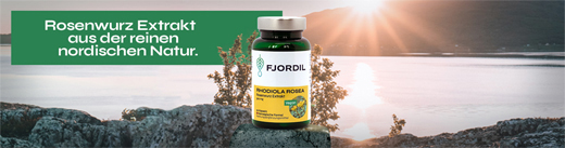 FJORDIL Rhodiola Rosea Capsules, 90 Capsules