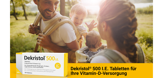 DEKRISTOL 500 I.E. tablets, 100 pcs