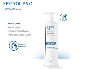 DUCRAY KERTYOL PSO Cleansing gel moisturising, 400 ml