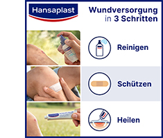 HANSAPOR sterile wound dressing 10x20 cm, 3 pcs