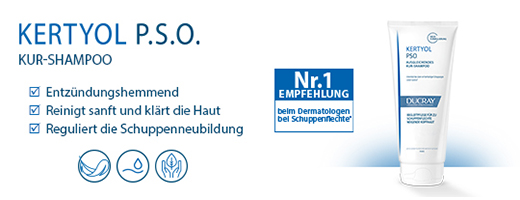 DUCRAY KERTYOL PSO Shampoo cure, 125 ml