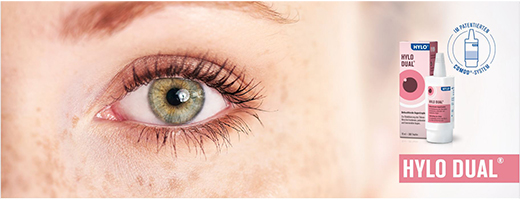 HYLO DUAL Eye drops, 10 ml