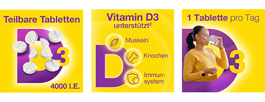 VIGANTOLVIT 4000 I.U. vitamin D3 tablets, 60 pcs