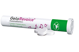 GELOREVOICE Throat Lozenges Elderflower-Mentholfree, 20 pcs