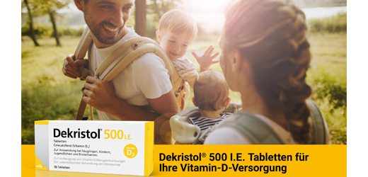 DEKRISTOL 500 I.E. tablets, 50 pcs