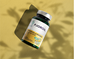 FJORDIL Rhodiola Rosea Capsules, 90 Capsules