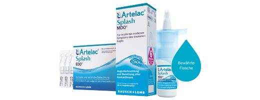 ARTELAC Splash MDO Eye drops, 1X10 ml