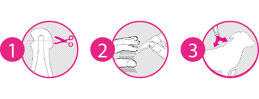 FRONTLINE Tri-Act Drop-on solution for dogs 2-5 kg, 3 pcs