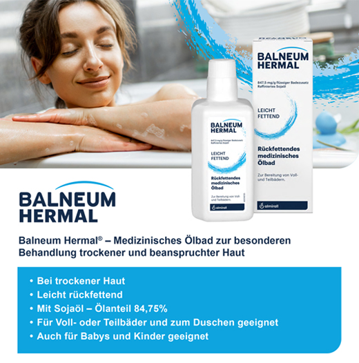 BALNEUM Hermal liquid bath additive, 2X500 ml