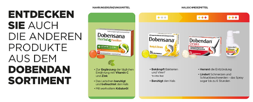 DOBENSANA Herbal Honey Paste Vit.C & Zinc Pastil., 16 pcs