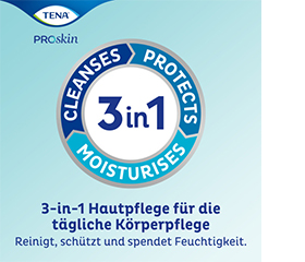 TENA WET Wipe 3in1, 48 pcs