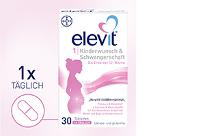 ELEVIT 1 Desire for children & Pregnancy tablets, 30 pcs