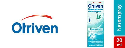 OTRIVEN Sea water with eucalyptus nasal spray, 20 ml