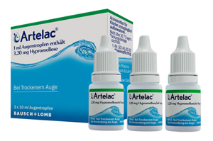 ARTELAC Eye drops, 3X10 ml