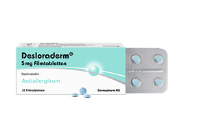 DESLORADERM 5 mg film-coated tablets, 20 pcs