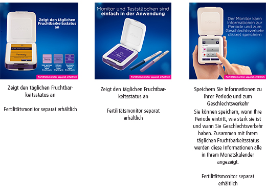 CLEARBLUE Fertility Monitor Test Sticks 30+3, 33 pcs