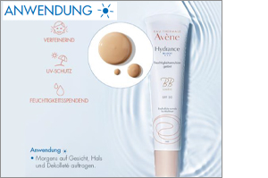 AVENE Hydrance BB lightly tinted moisturising emulsion, 40 ml