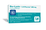 IBU-LYSIN 1A Pharma 400 mg Film-Coated Tablets, 10 pcs
