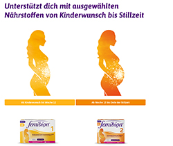 FEMIBION 2 Pregnancy+Lactation without iodine pills, 2X60 pcs