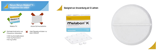 MELABON K tablets, 20 pc