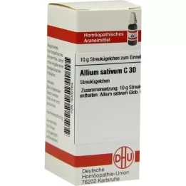 ALLIUM SATIVUM C 30 globules, 10 g