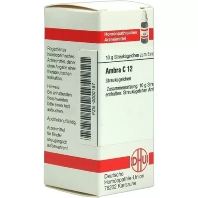 AMBRA C 12 globules, 10 g AMBRA C 12 globules, 10 g