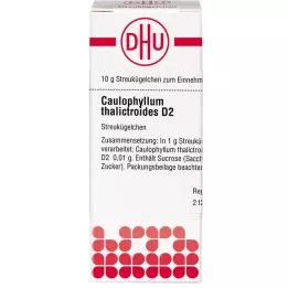 CAULOPHYLLUM THALICTROIDES D 2 globules, 10 g