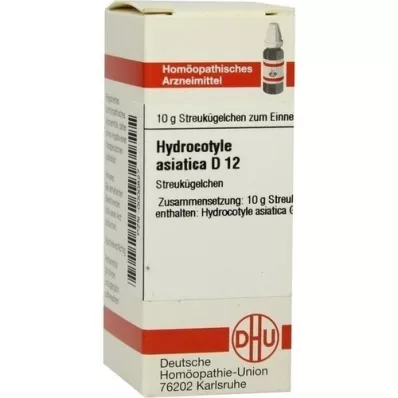 HYDROCOTYLE asiatica D 12 globules, 10 g