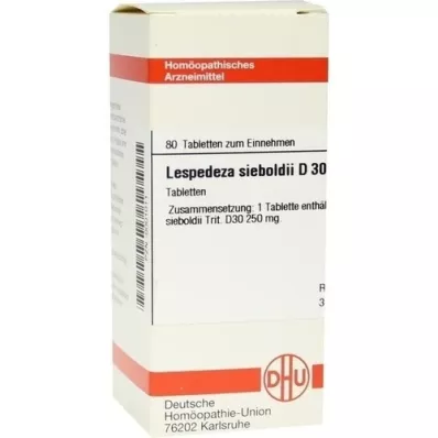 LESPEDEZA SIEBOLDII D 30 tablets, 80 pcs