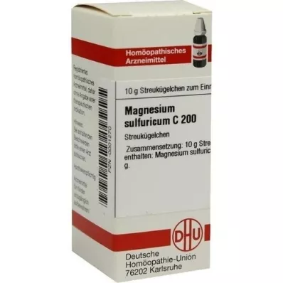 MAGNESIUM SULFURICUM C 200 globules, 10 g