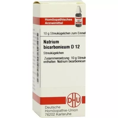 NATRIUM BICARBONICUM D 12 globules, 10 g