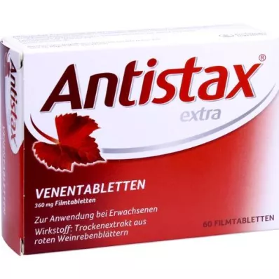 ANTISTAX extra vein tablets, 60 pcs ANTISTAX extra vein tablets, 60 pcs