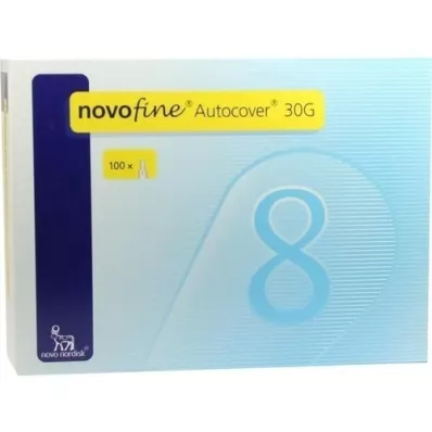 NOVOFINE Autocover cannulas 8 mm 30 G, 100 pieces
