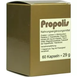 PROPOLIS CAPSULES, 60 pcs