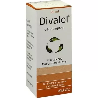 DIVALOL Bile drops, 20 ml