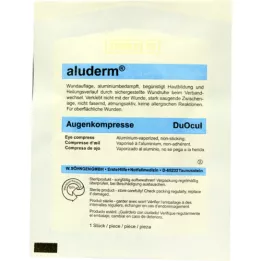 ALUDERM Eye compresses DuOcul sterile, 1 pc