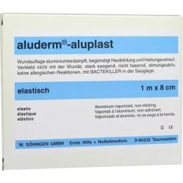 ALUDERM aluplast Wundverb.Pfl.8 cmx1 m elastic, 1 piece