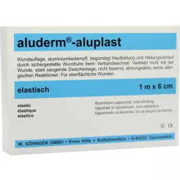ALUDERM aluplast Wundverb.Pfl.6 cmx1 m stable, 1 piece
