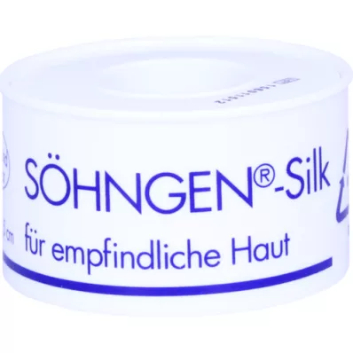 SÖHNGEN SILK 2.50 cmx5 m adhesive plaster, 1 piece SÖHNGEN SILK 2.50 cmx5 m adhesive plaster, 1 piece