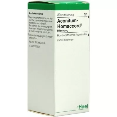 ACONITUM HOMACCORD Drops, 30 ml