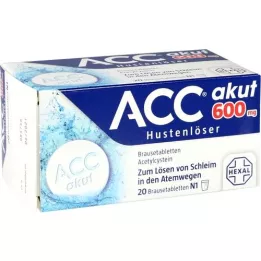 ACC acute 600 effervescent tablets, 20 pcs